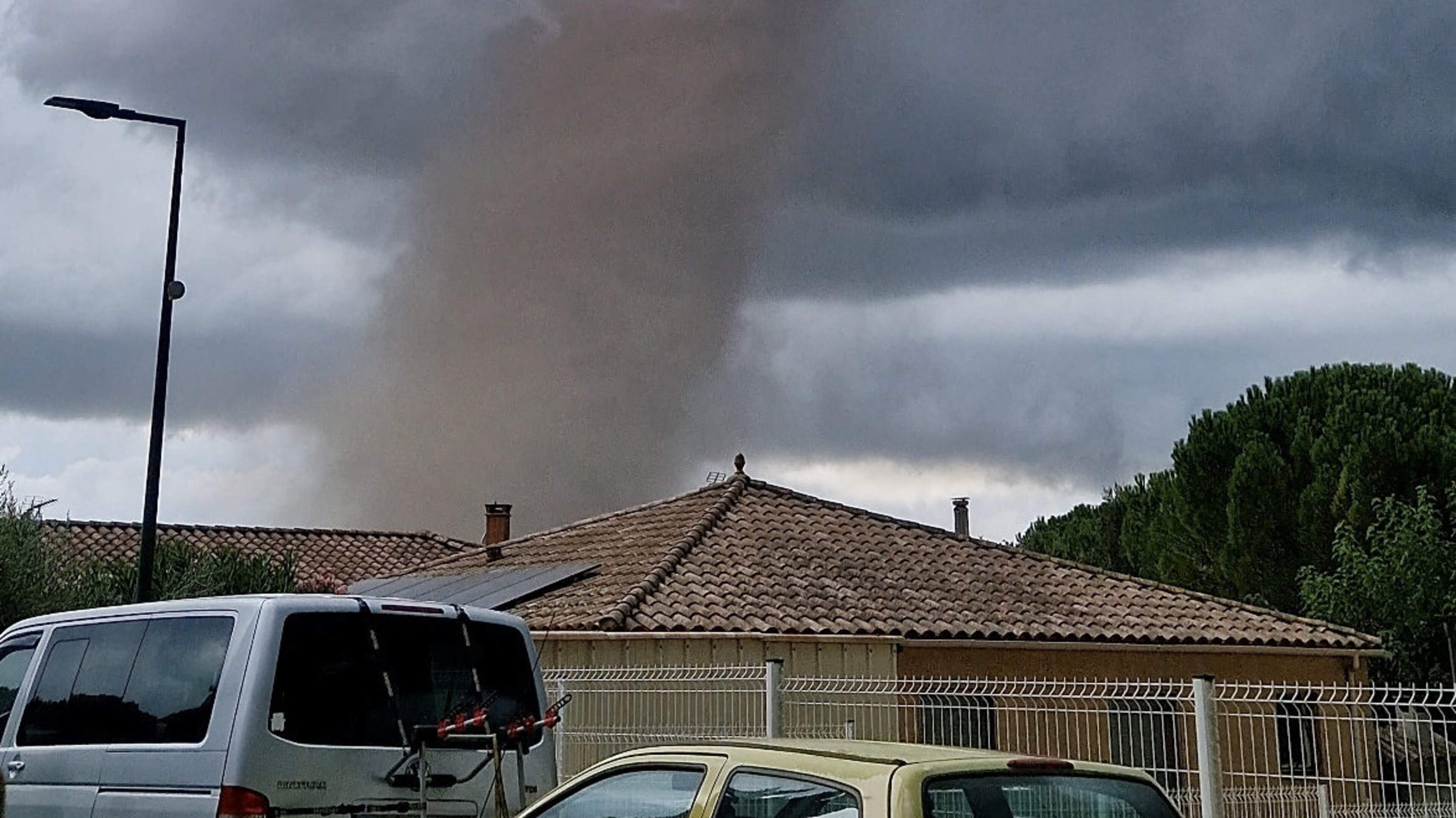 Dozens injured and 300 homes damaged after tornado hits a village southern France